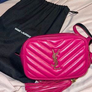 Pink YSL Belt bag